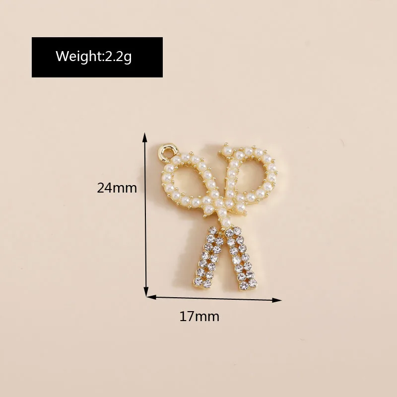 4 шт. женские серьги-гвоздики с жемчугом