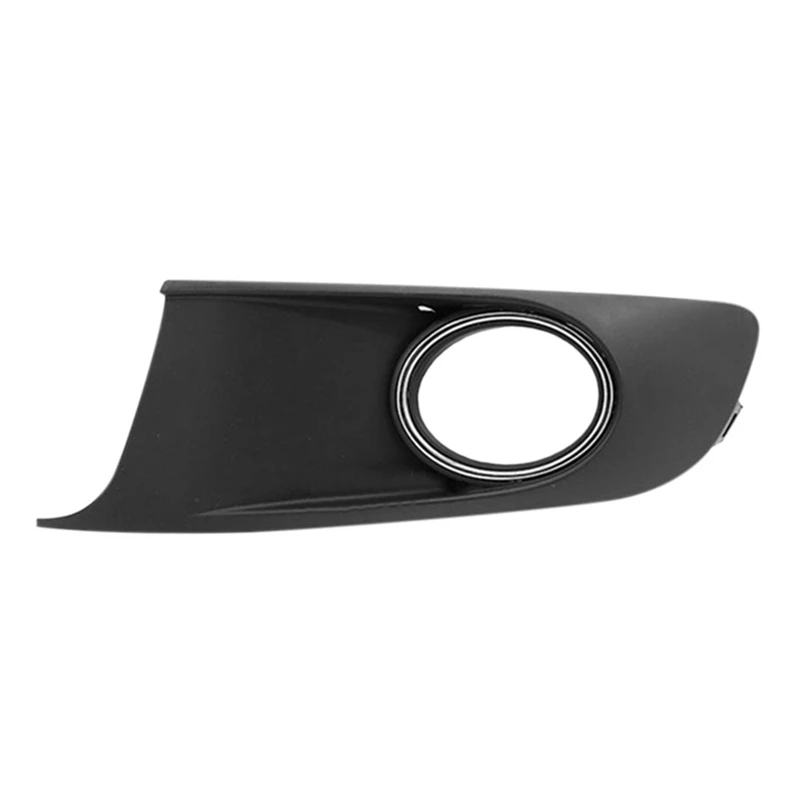 

Chrome Car Front Bumper Left Fog Light Fog Lamp Vent Grille Grill Cover for Touran Caddy 2010-2015 2K5853665A