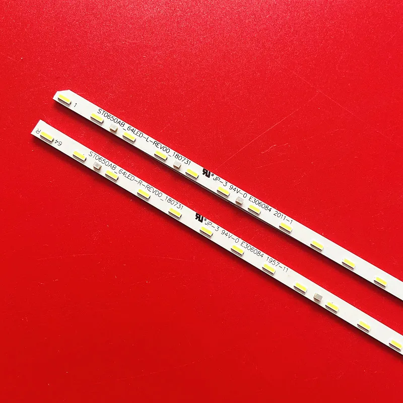 10 шт. светодиодная лента 64 лампы ST0650AB9 ST0650A68_64LED_L/R 734.03507.0001 XBR-65X850G KD-65X8566F KD-65X8500F