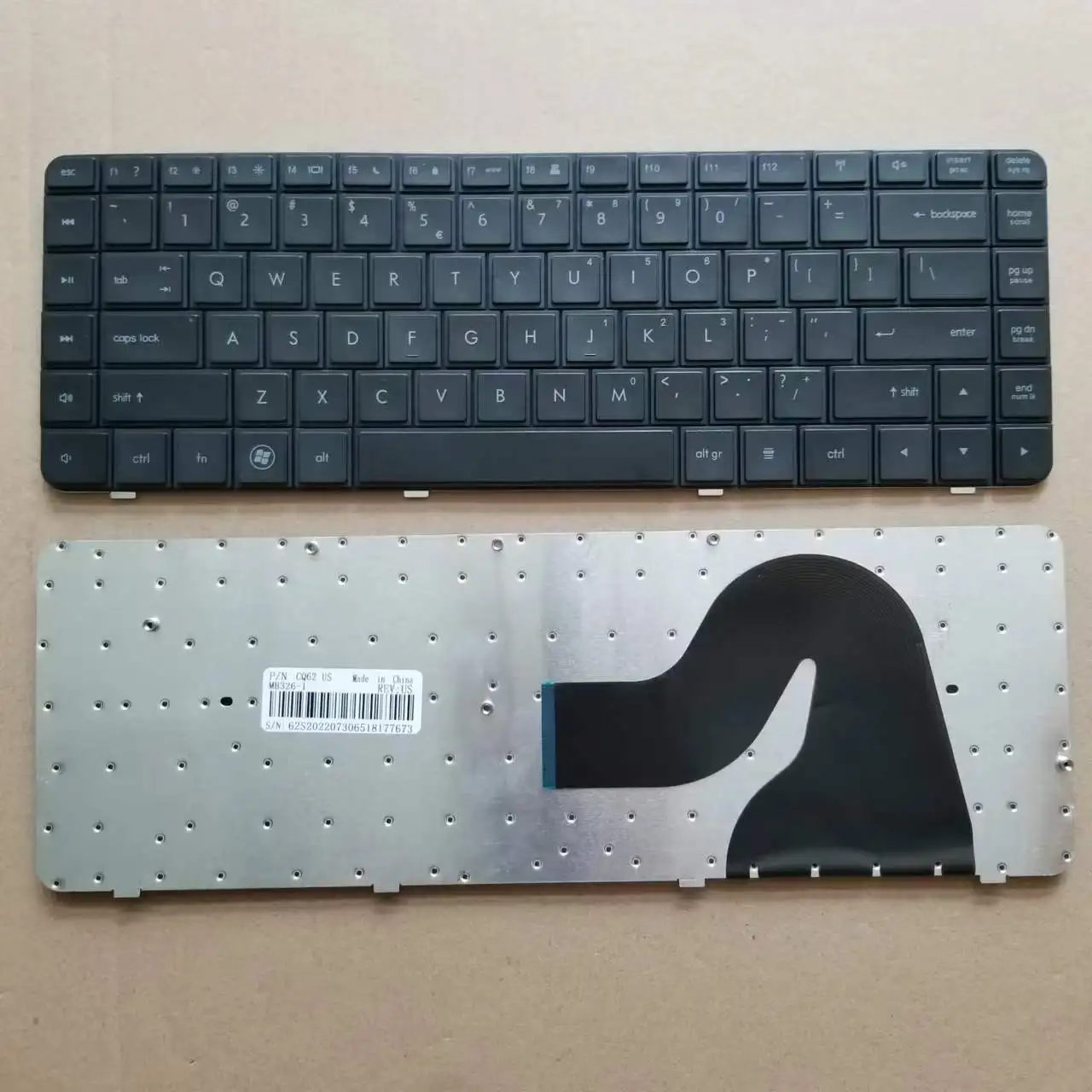 

New English Keyboard For HP Compaq Presario CQ56 G56 CQ62 G62 Series US Laptop Keyboard Black