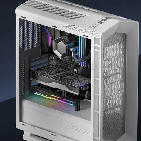 VODOOL Кулер для видеокарты 2 в 1 ARGB RGB 3x80 мм