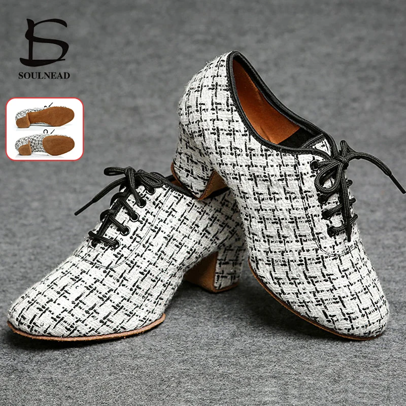 Женские кроссовки для латиноамериканских танцев Обувь бальных сальса