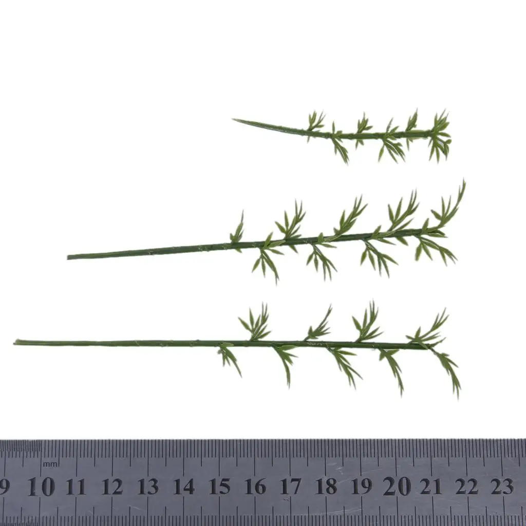 

Бамбуковые деревья, модель 100x, 4 Весы: 75, 1:100,1:200 ,1/300, ландшафт