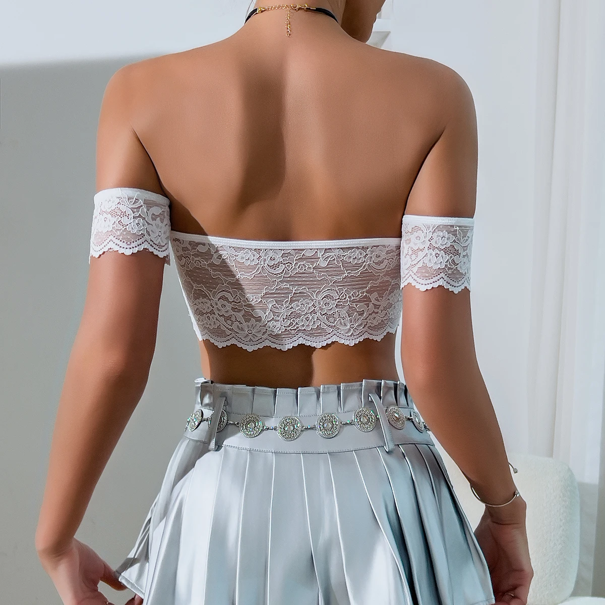 Женский кружевной жилет Vemina