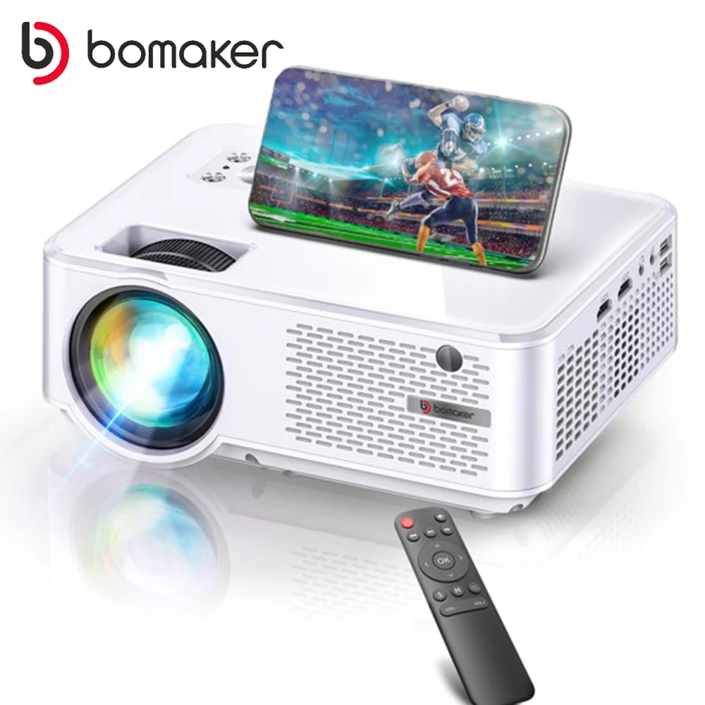 

LED-проектор BOMAKER C9, Android 300, Wi-Fi, HD1080P