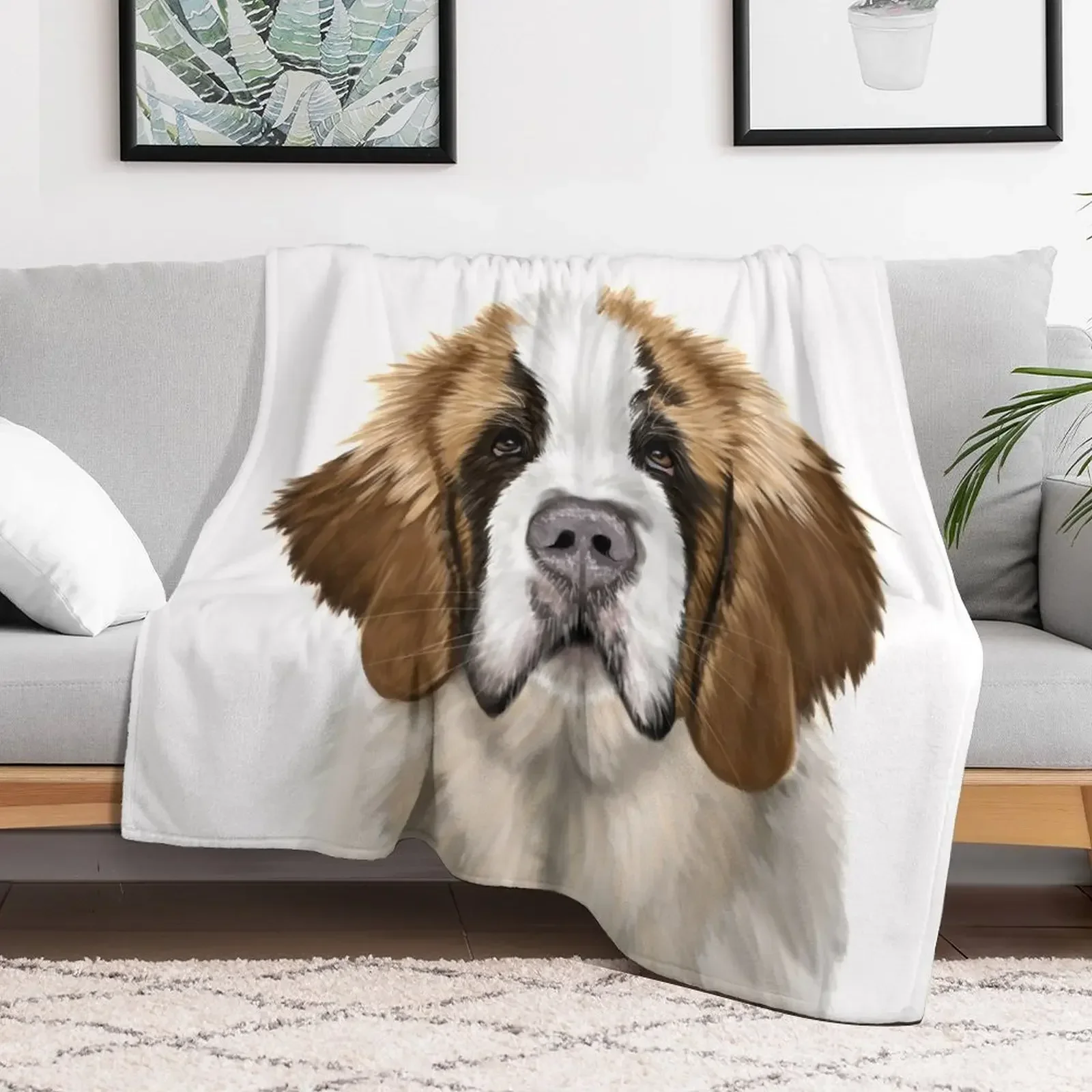 Одеяло St Bernard Pupp одеяла для диванов с волосами