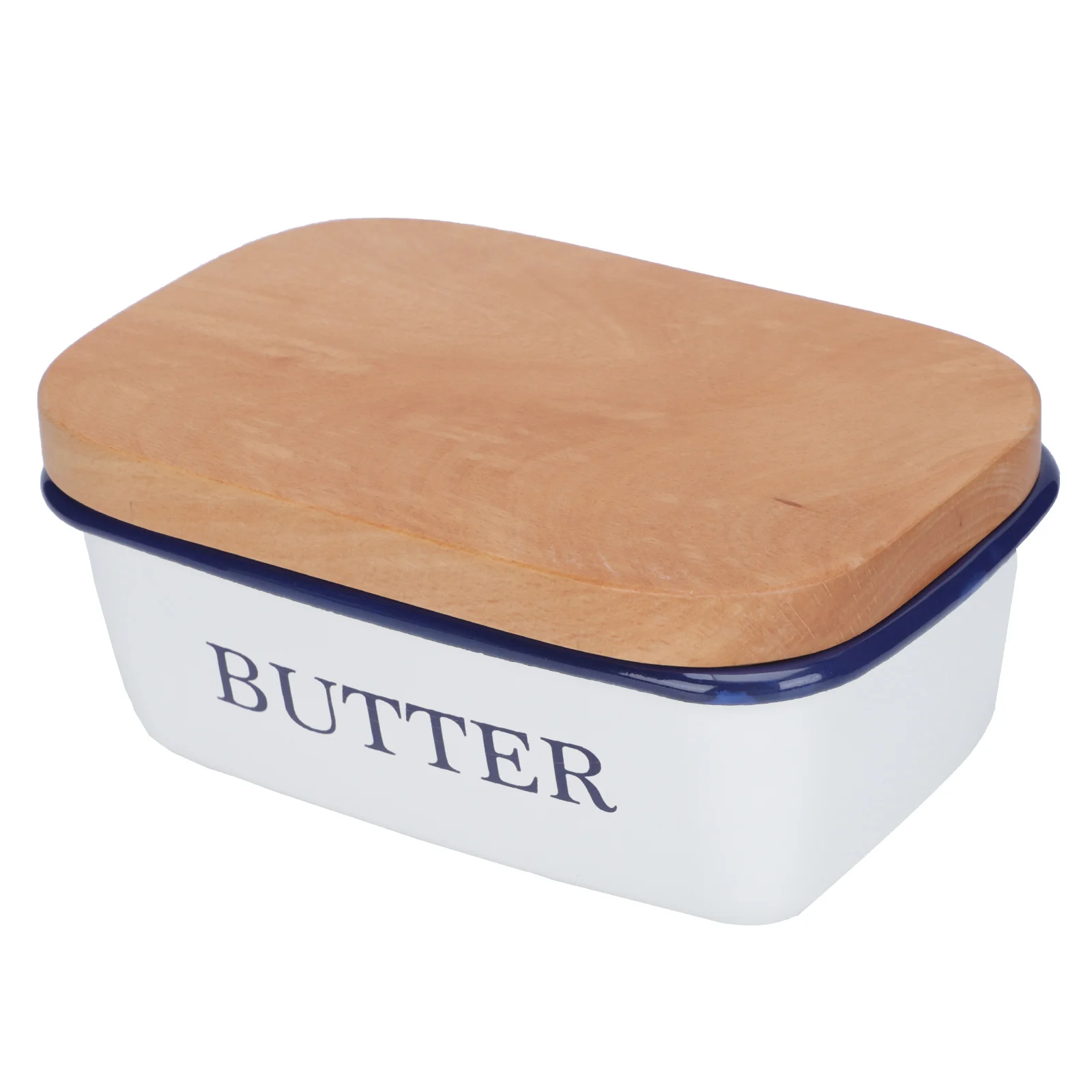 

Butter Storage Tank Practical Holder Serving Plate Household Tableware Food Dish