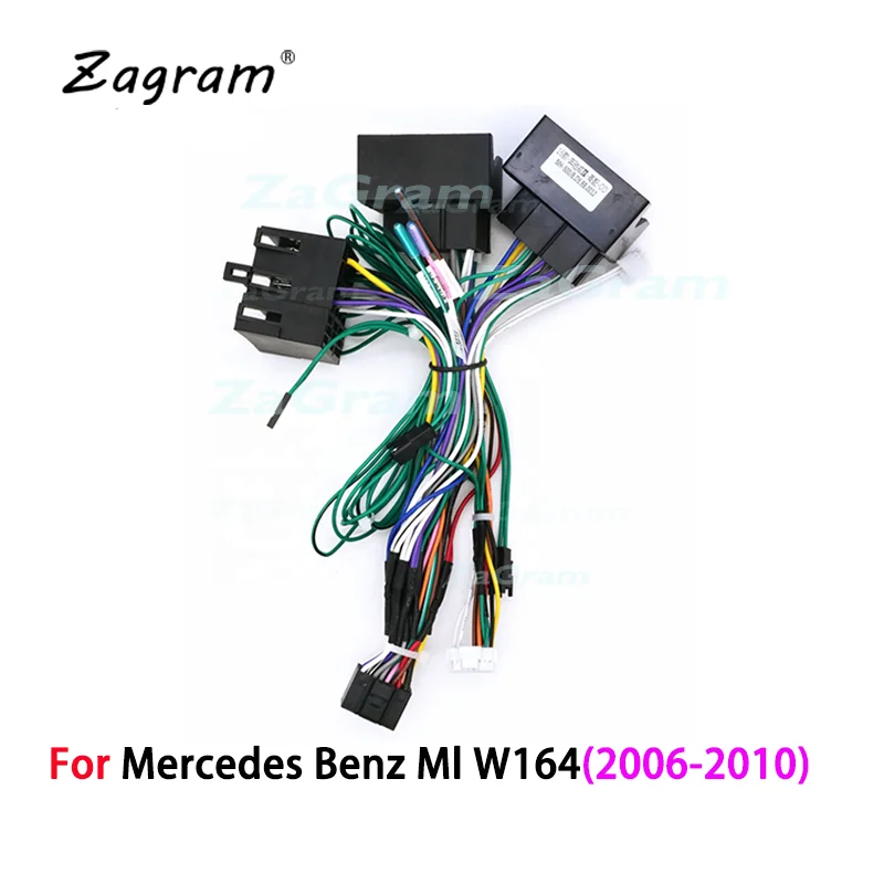 9-дюймовый 2 Din Автомобильный Кабель Fascia Для Mercedes Benz Ml W164 2006-2010 панель Cd Dvd плеер