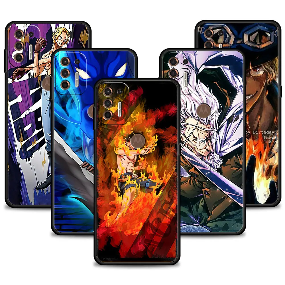 

For Motorola G71 One Fusion G60S G30 G9 Play G60 G8 Power Lite Plus G22 G200 5G G31 Phone Funda One Piece Silvers Rayleigh