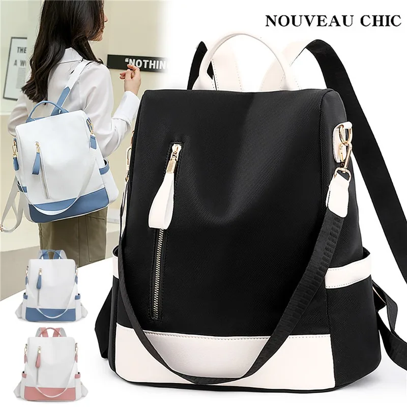 

Bags Capacity Shoulder For Backpack Woman Large Women's Backpack Bags Luxury Girls Travel School Anti-theft Fashion Women Bag