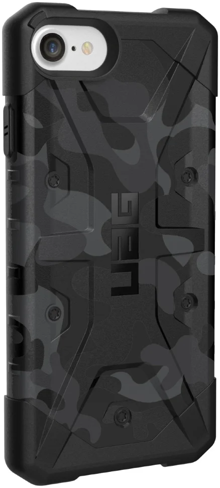 Чехол Urban Armor Gear (UAG) Pathfinder SE Camo Series для iPhone 2020/8/7 цвет Темно-серый камуфляж (Midnight Camo) |