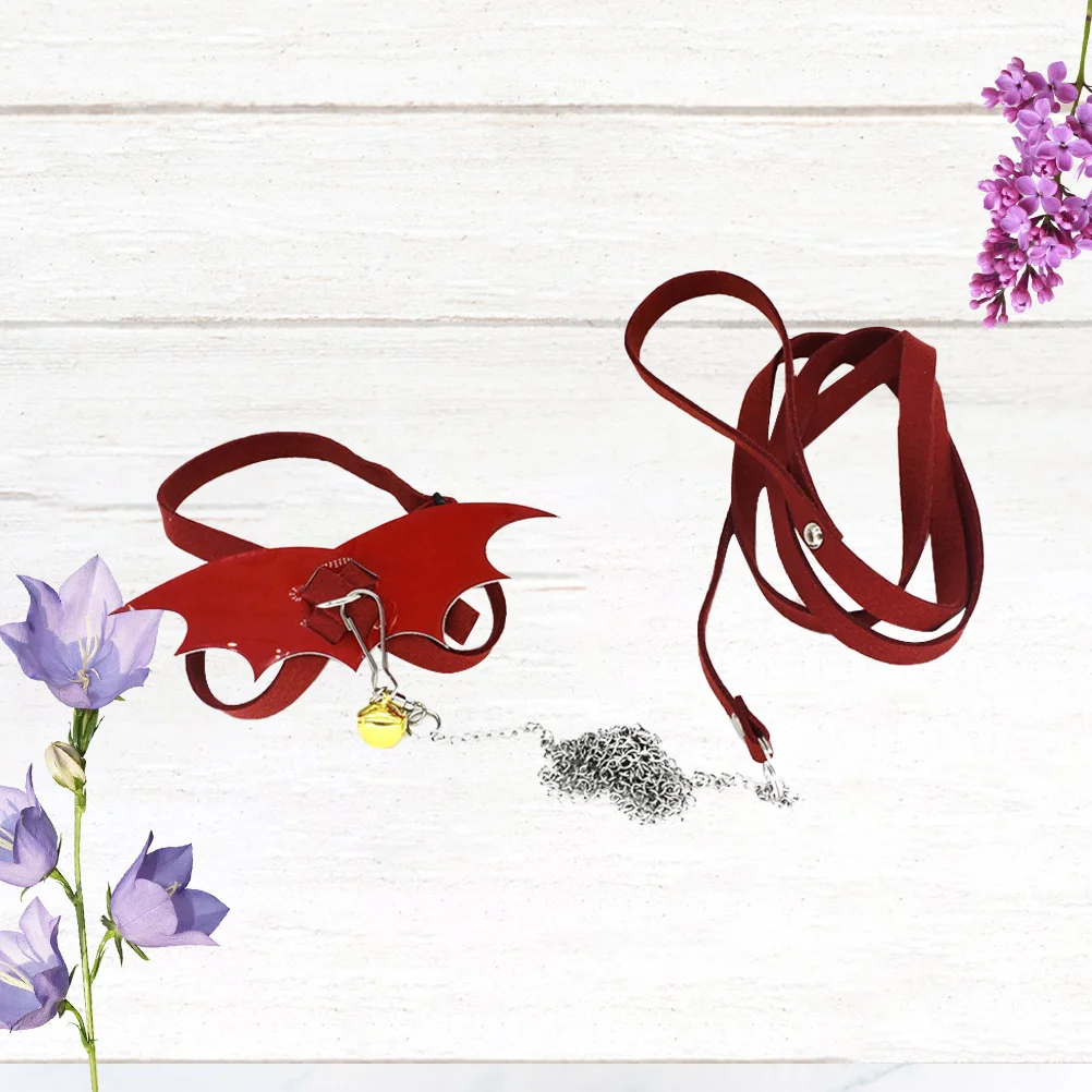 

Turtle Harness Leash Rope Tortoise Reptile Withcollar Wing Pet Strapadjustable Control Accessory Dragon Bearded Lizardsmall