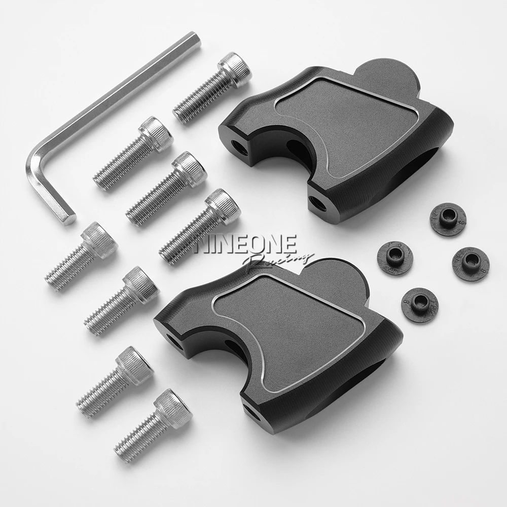 

Для Honda Rebel 500 Rebel 1100 CMX 250 300 1100 CMX500 мотоциклетный руль с подъемом назад, подвижный кронштейн, комплект зажимов для крепления на руль