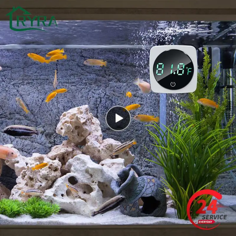 

One-handed Wireless Temperature Measurement. Outer Cylinder Design Digital Display Screen Thermometer Precise And Sensitive Fit