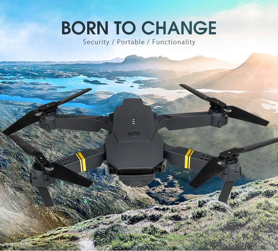 

E58 Drone 4K Profesional WIFI FPV With Wide Angle RC Quadcopter With Camera Photography Hight Hold Mode Foldable Arm Mini Drones