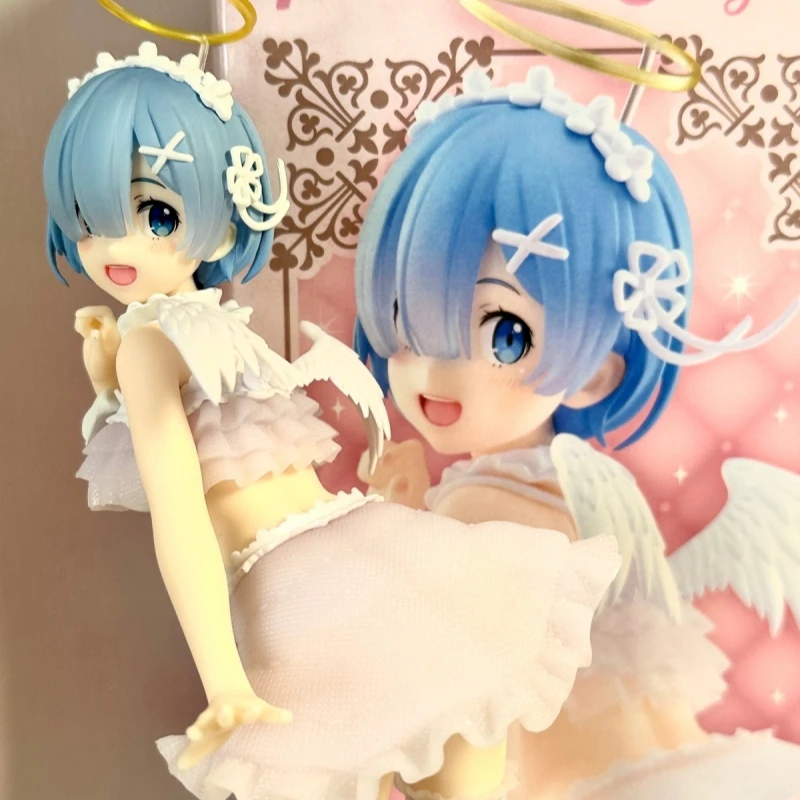 Фото Оригинальная коллекционная модель Taito Re:Zero - Жизнь в другом мире с нуля, Рем, 23 см, коллекционные игрушки, ценные фигурки, подарок, в наличии №4