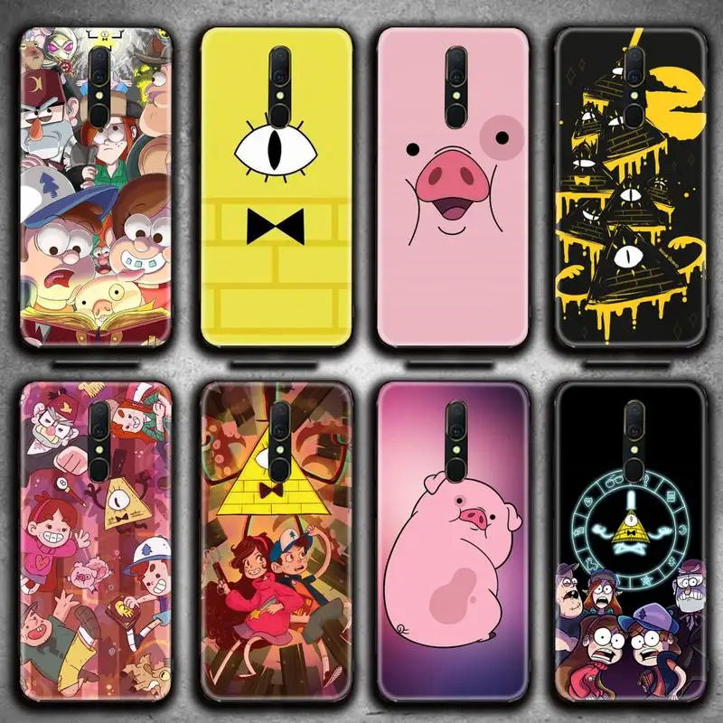 

Gravity Fall Family pig Phone Case For Oppo A5 A9 2020 Reno2 z Renoace 3pro A73S A71 F11