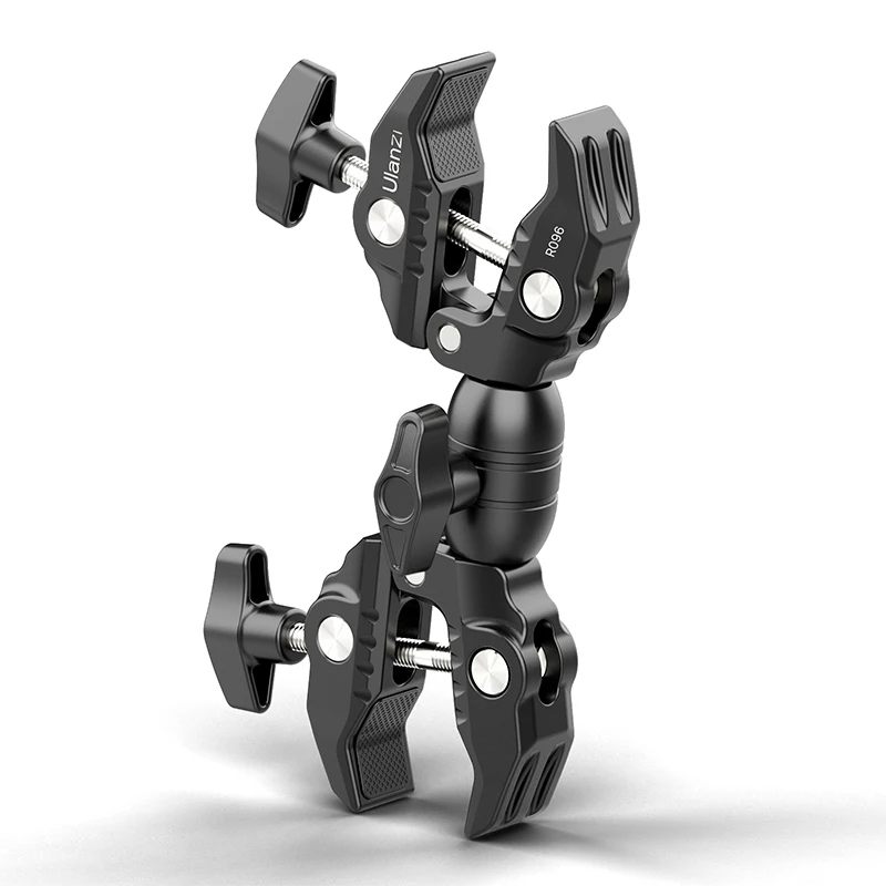 Ulanzi R096 двойной Супер Зажим магический рычаг краба 360 ° двойная головка зажим