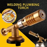 copper torch butane gas portable spray outdoor camping igniter brass solder barbecue brazing mapp welding durable nozzles s c4u3