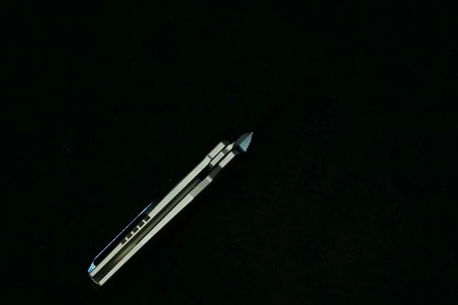 LEMIFSHE гримучая змея настоящий лезвие 20CV титановая ручка открытый кемпинг охота