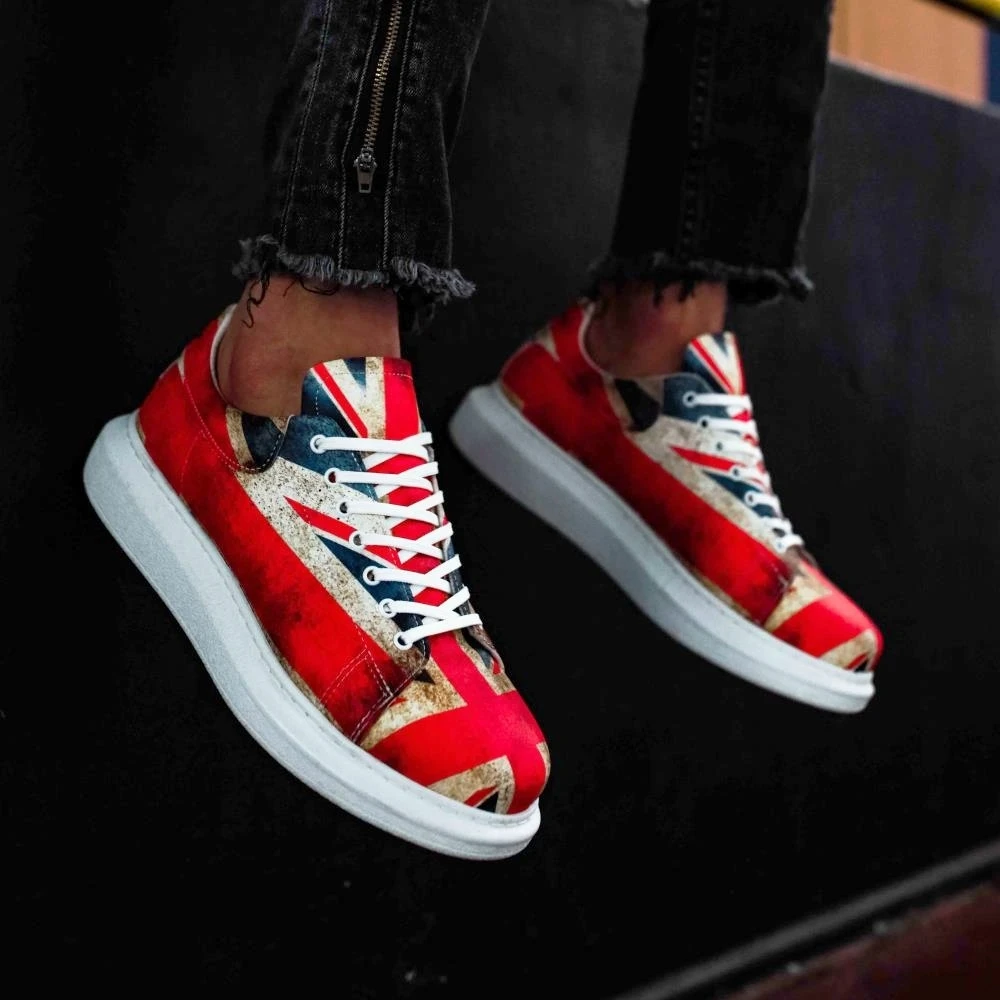 

Knack Digital Print Shoes R044 ENG Color