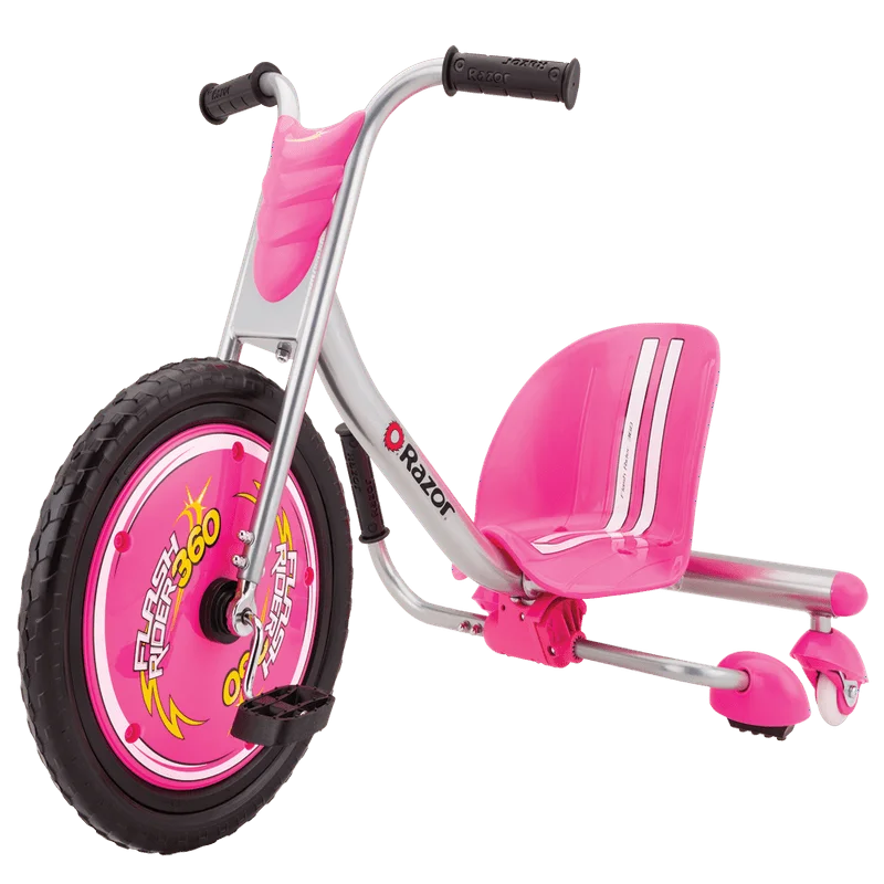 

360 Tricycle with Sparks - Pink, 16 M מדבקות לקורקינט חשמלי Citycoco Citycoco accessories Poste i base de sil