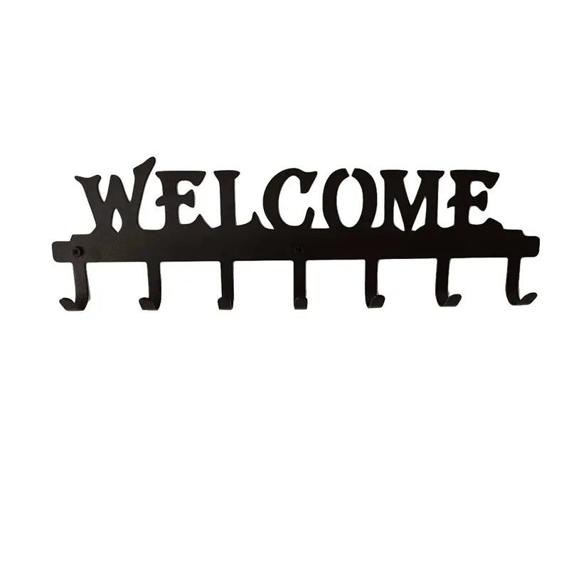 

1Pcs Iron Wall-Mounted Coat Clothes Hook Rack Wall-Mounted Durable Practical Iron Wall Hook for Bedroom Key Hanging Hook