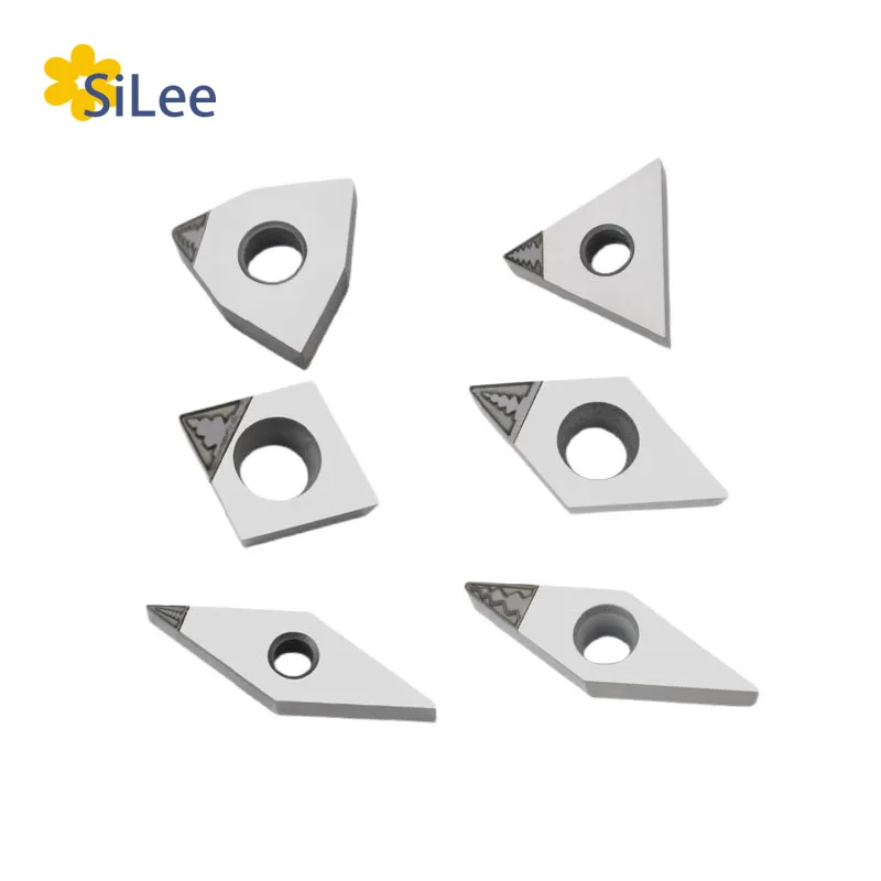 PCD WNMG0804 CCMT060204 VCMT1604 DCMT11T308 вставка с ЧПУ для медного алюминия Tnmg160408 токарный