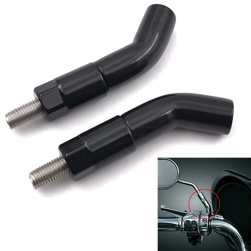 

Алюминиевые удлинители стержня зеркала для Harley Davidson Sportster Iron 1200 XL1200NS 2018-2019 M8 Chrome CNC