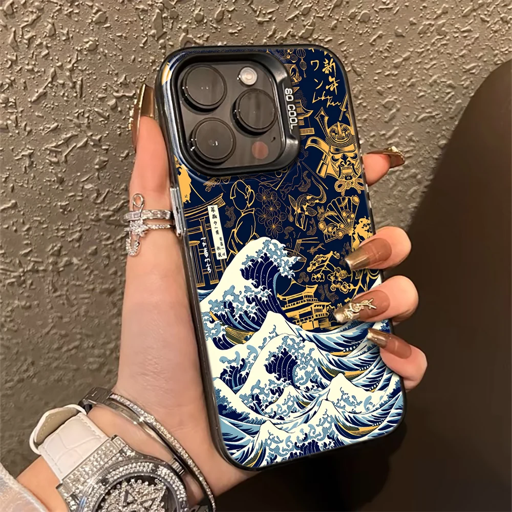 Фото Противоударный тонкий защитный чехол Sea Wave IMD для Xiaomi Redmi 15C, Note 14, 13, 12, 11, 10 Pro, 14C, 13 5G, 4G с серебристой защитой камеры №4