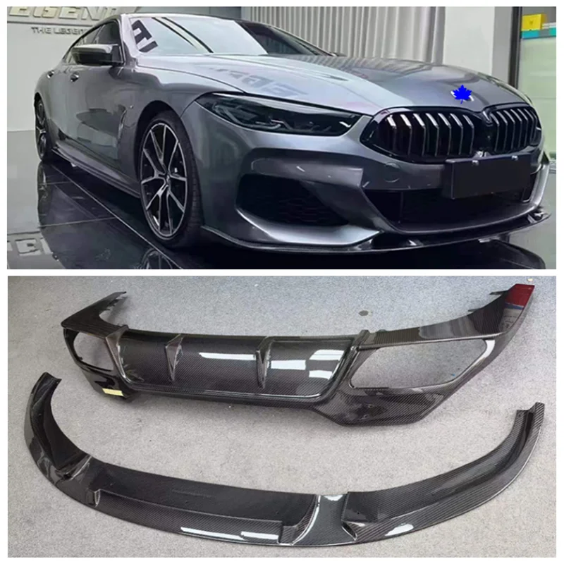 

For BMW G14 G15 G16 840i 850i 2 Door 2019-2023 High Quality Carbon Fiber Front Lip Rear Diffuser Bumper Spoiler Body Kit