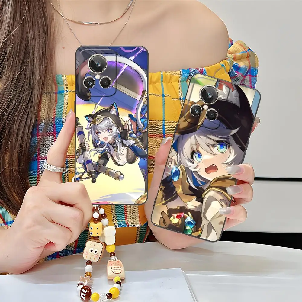 Фото Чехол для телефона Honkai Star Rail Cipher для Realme 15 14 13 12 11 10 9 Pro Plus T i Lite 5G с цветным принтом, чехол для мобильных телефонов №3