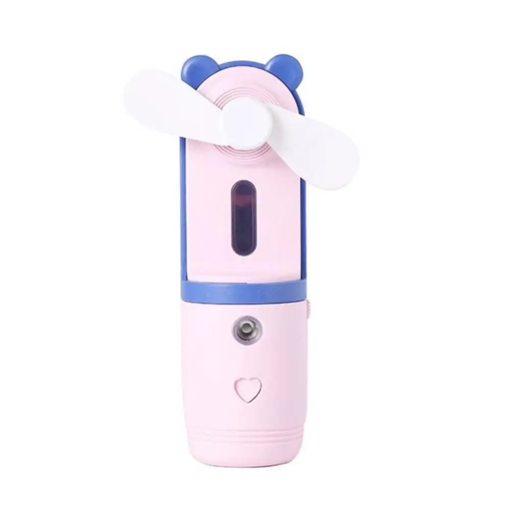 

1~5PCS Water Spray Fan Portable Long Battery Life Low Noise Usb Rechargeable For Outdoor Humidifier Air Conditioning