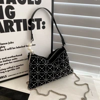 wholesale handbags fashion diamonds bags for women 2022 luxury designer handbag ladies shoulder bag pearl purses and handbags