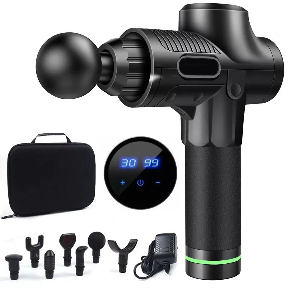 

30 Speed High Frequency Massage Gun Muscle Relax Deep Tissue Neck Body Relaxation Massager