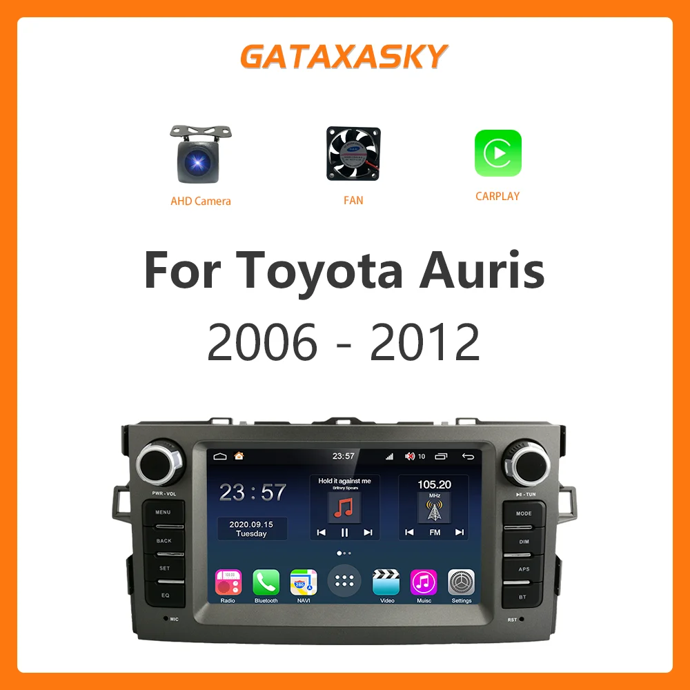 

Автомагнитола GATAXASKY для Toyota Corolla Auris E150, 2006-гг. выпуска