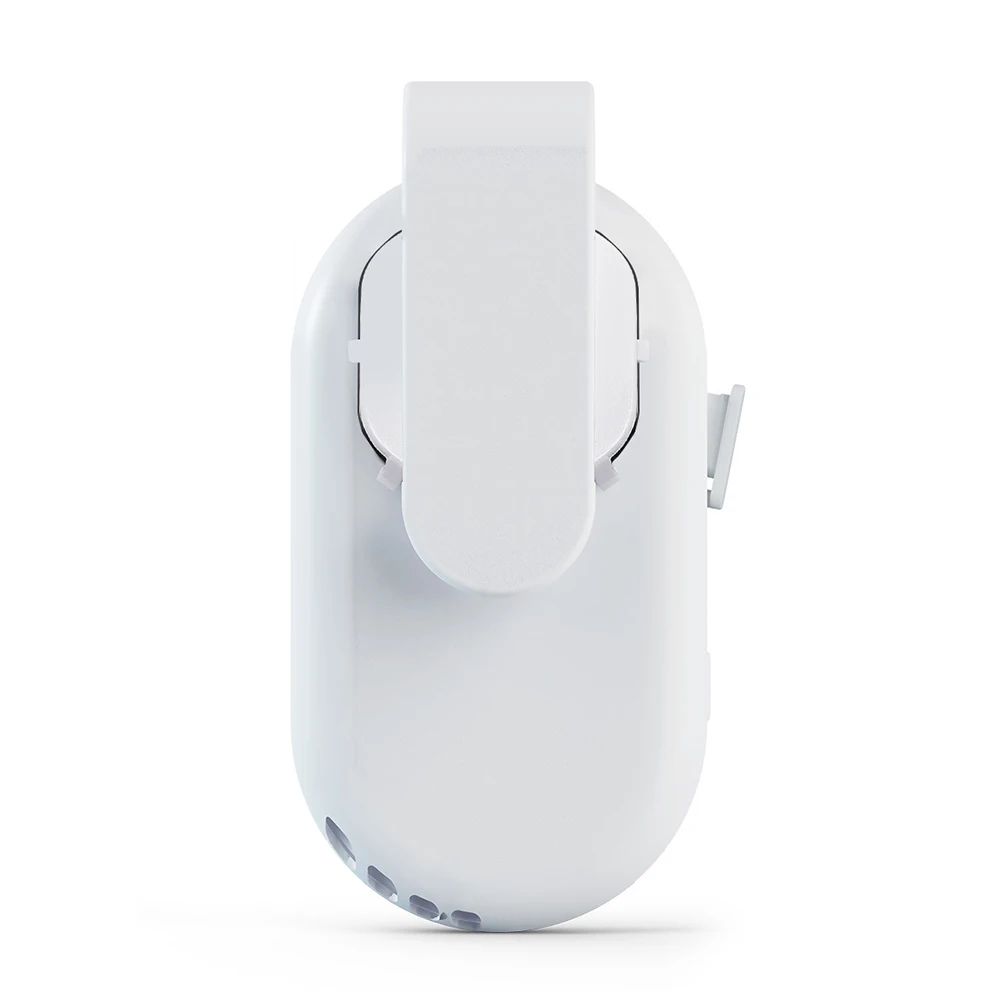 

1pc Mini Portable Mask Fan Clip-on USB Rechargeable Electric Face Shield Air Circulation Cooler Cooling Mute Fan