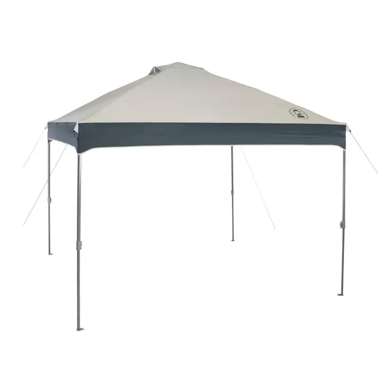

Instant Canopy,Outdoor Canopy Shelter,Straight Leg,10 x 10, Tan & Black