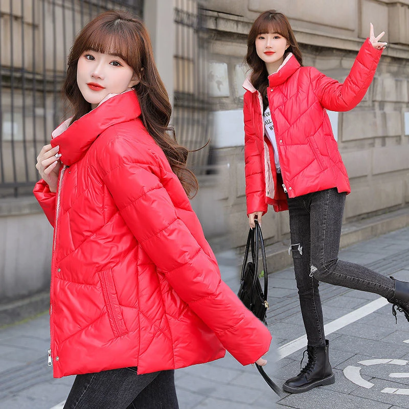 Women Duck Down Coats Jackets 2022 Autumn Winter Fashion Long Sleeve Ultra Light Portable Tops Warm Stand collar Hiking Outwear