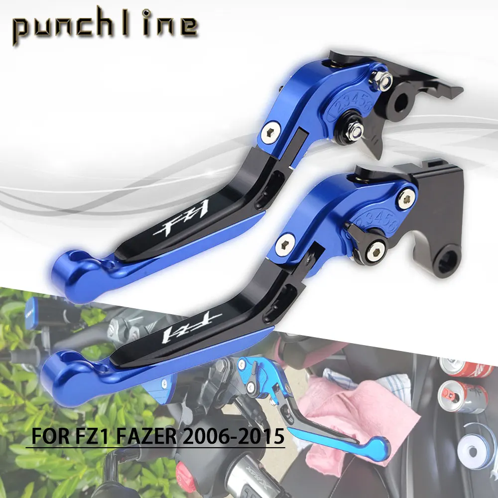 

Fit For FZ1 FAZER 2006-2015 Folding Extendable Brake Clutch Levers FZ-1 FAZER Motorcycle CNC Accessories Adjustable Handle Set