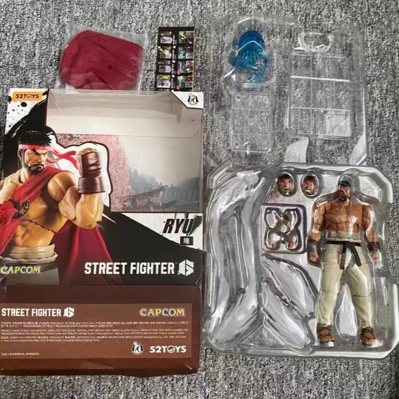 Фото В наличии: 52TOYS Blitzkrieg Street Fighter Ryu 1/12 готовая подвижная фигурка №5