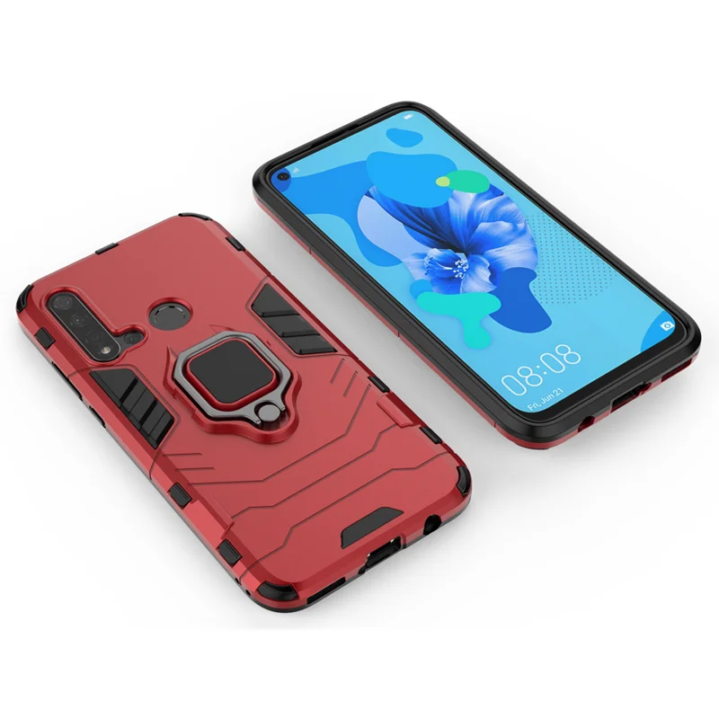 Nova 5i бронированный чехол с кольцом-подставкой для Huawei Nova5i 5 i Автомобильный