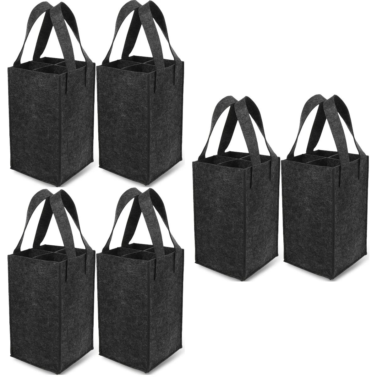 

6 Storage Bag Reusable Bag Party Bag Practical Bottle Bag