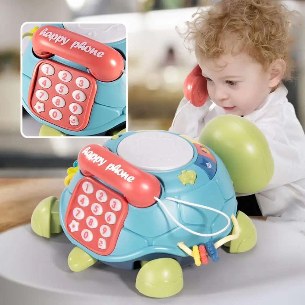 

Cute Musical Turtle Crawling Baby Toys Early Developmental Toys For Baby Boys Girls Gifts
