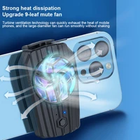 mobile phone radiator back clip semiconductor cooling air cooling small fan for iphone 12 13 android mobile phones mini cooler