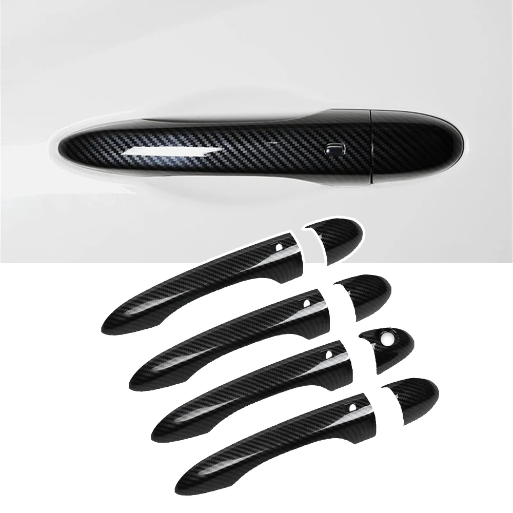 

Car Exterior Door Grab Handle Decorative Trim Cover for Maserati Levante 2016-2019 Ghibli 2014-2019 Quattroporte 2013-2017