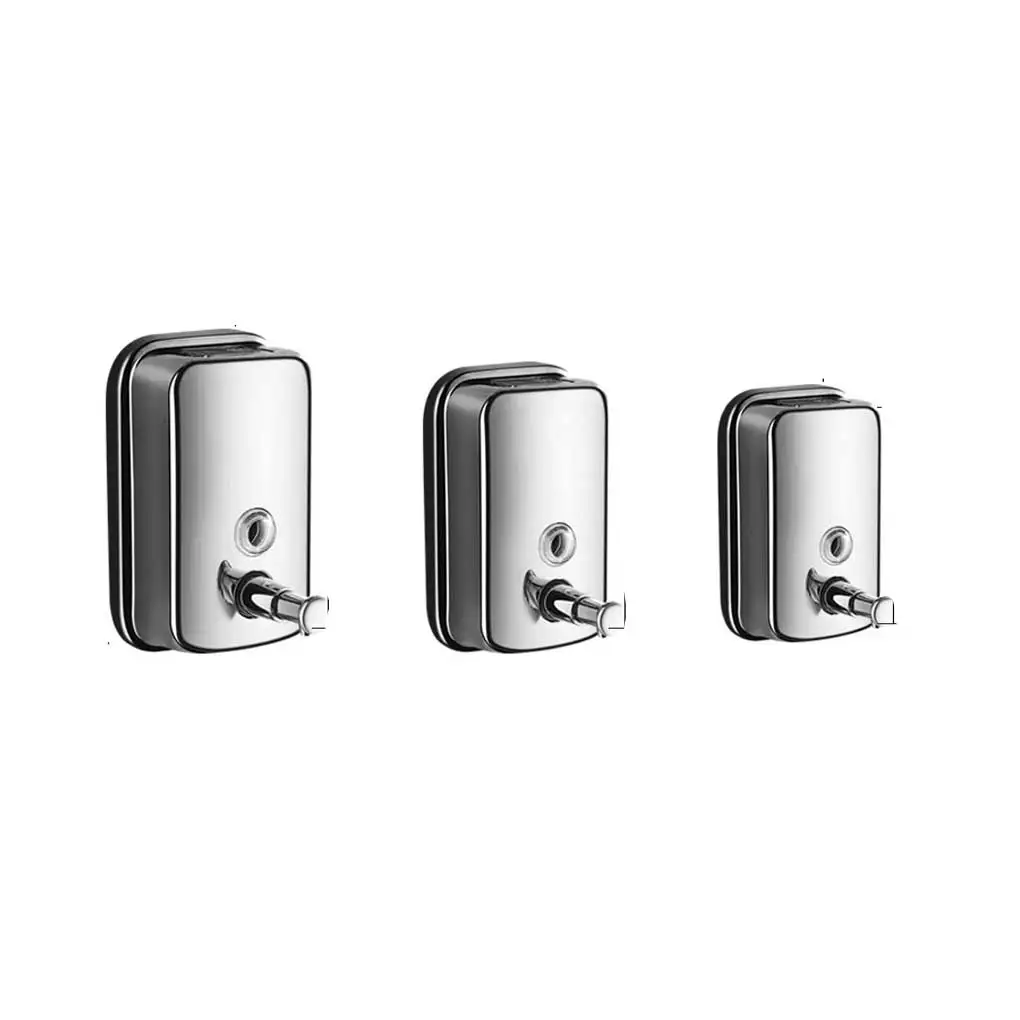 

Настенный дозатор для мытья рук, из нержавеющей стали