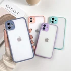 Жесткий чехол для телефона iPhone 11, чехол pple 11 12 13 Pro Max Mini X XS XR SE 2020, защитный чехол для объектива iPhone 7 8 6S 6 Plus, бампер