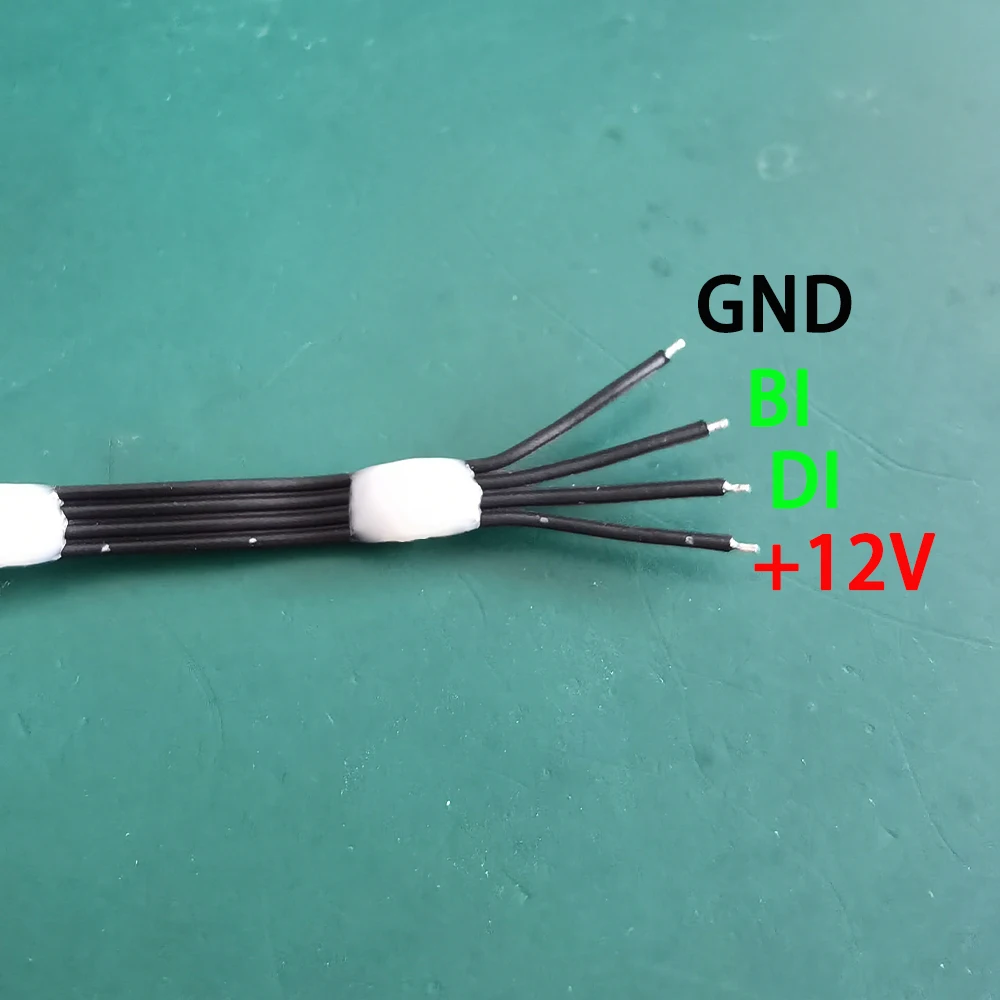1000 светодиодов 12 В постоянного тока WS2815 4 контакта резервная линия передачи