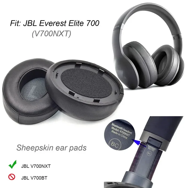 Наушники из овечьей кожи для наушников JBL Everest Elite 700 V700 V700BT, высококачественные подушечки из протеиновой кожи (art.: 3920d1c79f0bd) - 3920d1c79f0bd